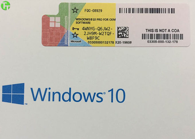 Caixa 2010 pro, elevação varejo de Windows 10 do escritório do de Microsoft do bloco de Windows 10 pro