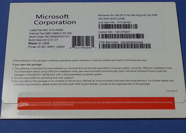 Microsoft Windows Sever 2012 R2 OEM 64 Bit 5 CALs English Full Version FQC P73-6165