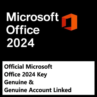 Official Microsoft Office 2024  Key Genuine & Account Linked