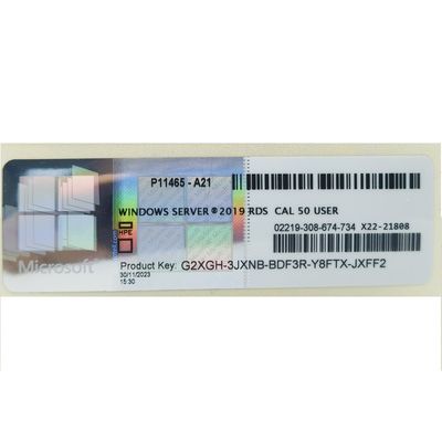 Win 11 Pro License Sticker Italiano, coreano, Inglês, versão de língua diferente suporte