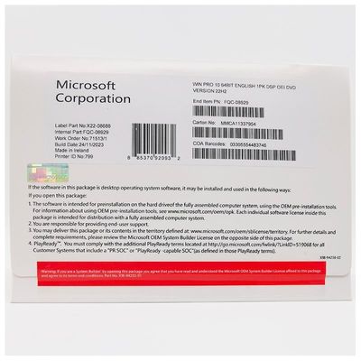Win 10 Pro OEM Seu parceiro confiável para um PC de alto desempenho