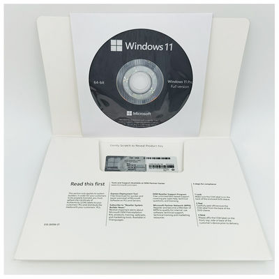Windows 11 Pro OEM de 64 bits pré-ativado com versão em inglês/francês/alemão/italiano/coreano/espanhol/multilíngue