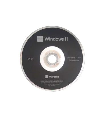 1 DVD Media Windows 11 Pro OEM com versões alemã/estónia/finlandesa/francesa/grega/hebraica/inglesa