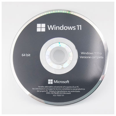 Windows 11 Pro OEM italiano 64 bits Compatíveis com Interface completa em italiano