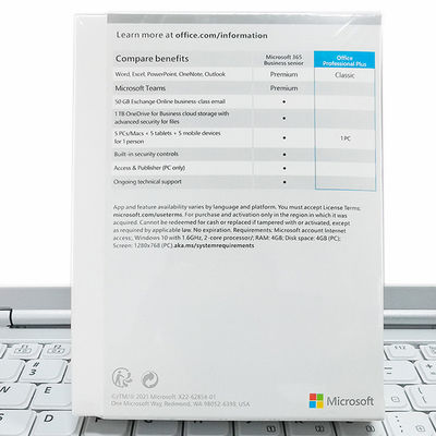 Office 2021 Pro Plus Perpetual License Suite Completo com Word, Excel, PowerPoint e Outlook