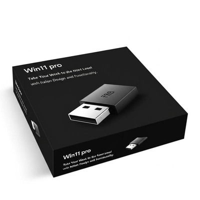 Win11 pro caixa USB Leve o seu trabalho para o próximo nível com design italiano e funcionalidade