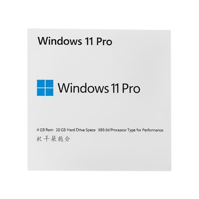 Windows 11 Pro OEM 4 GB de RAM 20 GB de espaço no disco rígido X86 64 Tipo de processador para desempenho