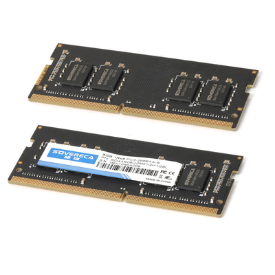 DDR3 8GB 1600MHz SODIMM Laptop RAM 204 Pin Memória não-ECC sem buffer