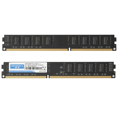 RAM DDR3 4GB 1600MHz UDIMM 1.5V Fornecimento de energia JEDEC Design de suporte não ECC