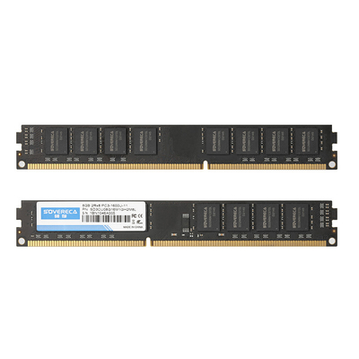 RAM DDR3 8GB 1600MHz UDIMM JEDEC Padrão 1.5V Não ECC Ddr3 SDRAM UDIMM 1600 Mhz