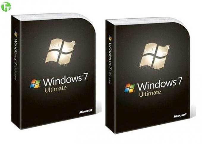 A versão completa dos software de Microsoft Windows 7 com chave da ativação, ganha a caixa 7 varejo final