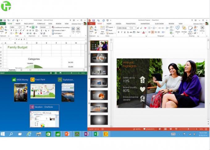 Código chave de Microsoft Office Windows 10, caixa do retalho do OEM do profissional de Windows 10