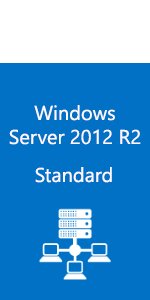 Windows Server 2012 ingleses baixos 64-bit padrão do OEM da licença das versões