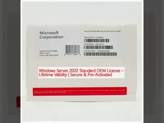 Windows Server 2022 Licença OEM padrão    Validade vitalícia ∙ Seguro e pré-ativado