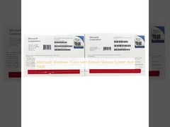 Microsoft Windows 11 pro oem versão coreana sistema dvd 64bit