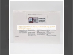 Original Windows 11 Pro OEM Microsoft Key Suporte para o idioma espanhol