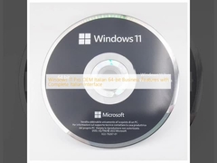 Windows 11 Pro OEM italiano 64 bits Compatíveis com Interface completa em italiano